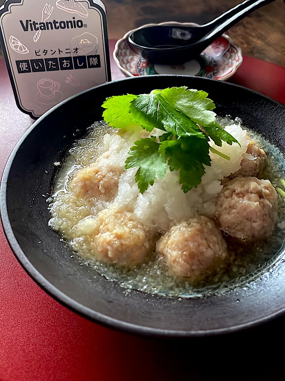 鶏団子のみぞれ煮〜ビタントニオ使いたおし隊